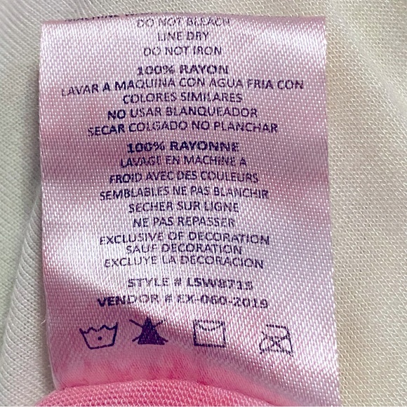 Dreamsicle Raglan Long Sleeved Pastel Crop Top M - Picture 5 of 5